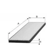 Filtre, air de l'habitacle UNIFLUX FILTERS XCK359