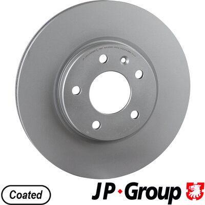 Disque de frein JP GROUP 1263107000