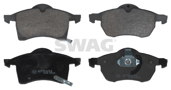 Kit de plaquettes de frein, frein à disque SWAG 40 91 6232