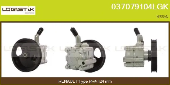 Pompe hydraulique, direction LGK 037079104LGK