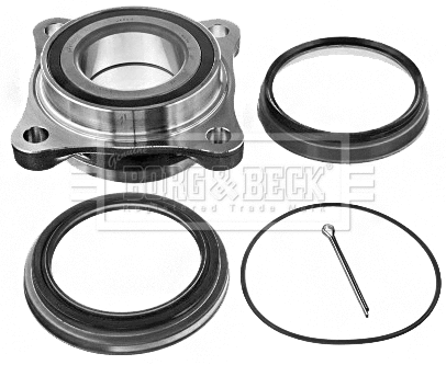 Kit de roulements de roue BORG & BECK BWK1373