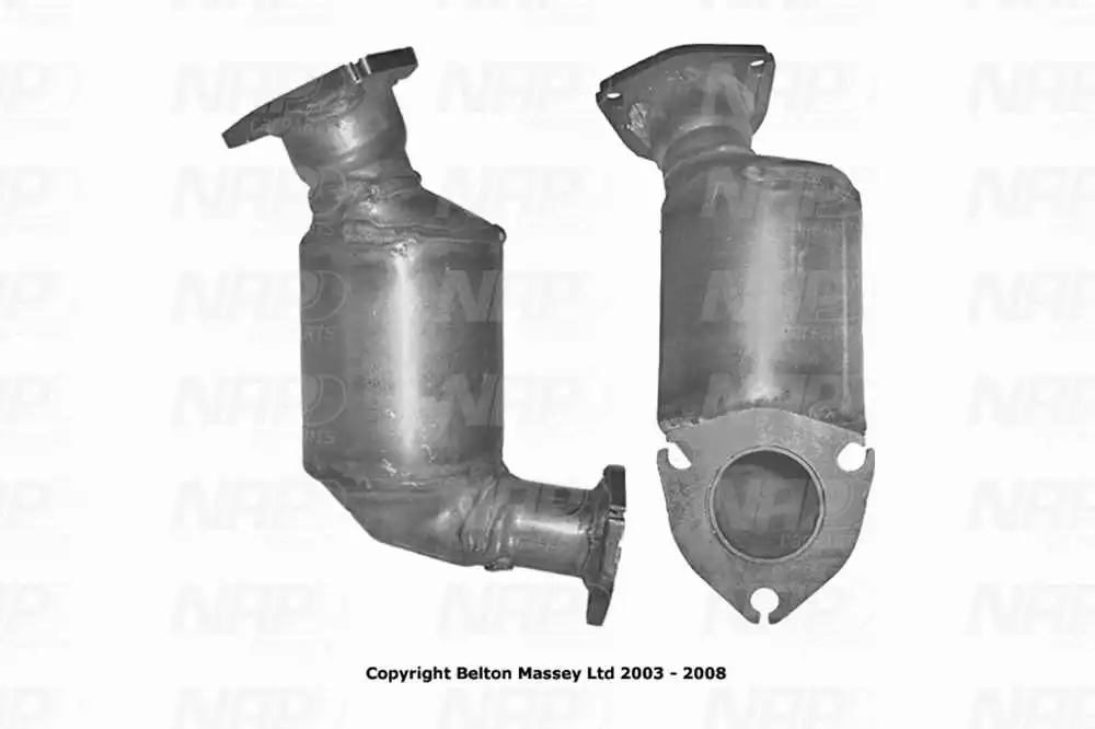 Catalyseur NAP carPARTS GmbH CAD10422
