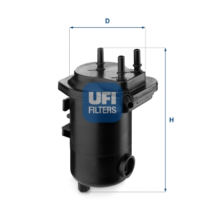 Filtre à carburant UFI 24.014.00