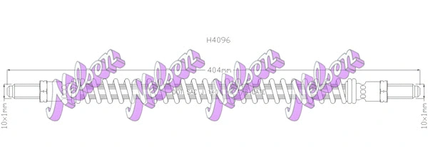 Flexible de frein BROVEX-NELSON H4096