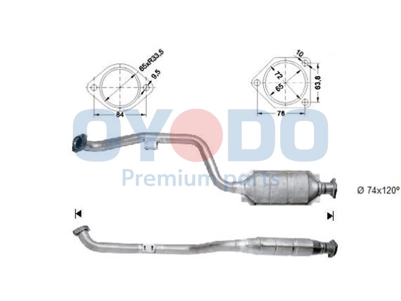 Catalyseur Oyodo 10N0148-OYO