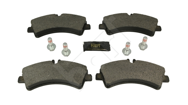 Kit de plaquettes de frein, frein à disque HART 249 006