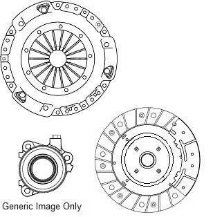 Kit d'embrayage National CK10204-15
