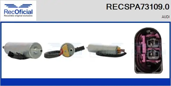 Pompe à carburant RECOFICIAL RECSPA73109.0