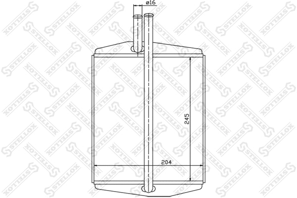 Système de chauffage STELLOX 10-35088-SX
