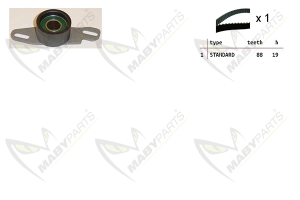 Kit de courroie crantée MABYPARTS OBK010141