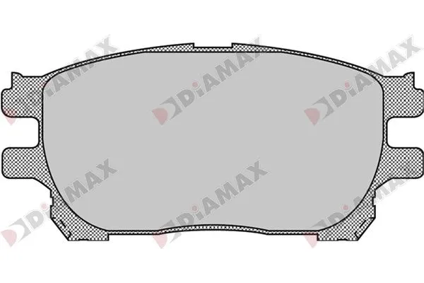 Kit de plaquettes de frein, frein à disque DIAMAX N09725