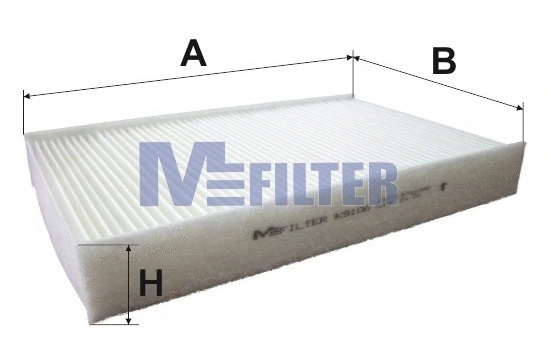 Filtre, air de l'habitacle MFILTER K 9106