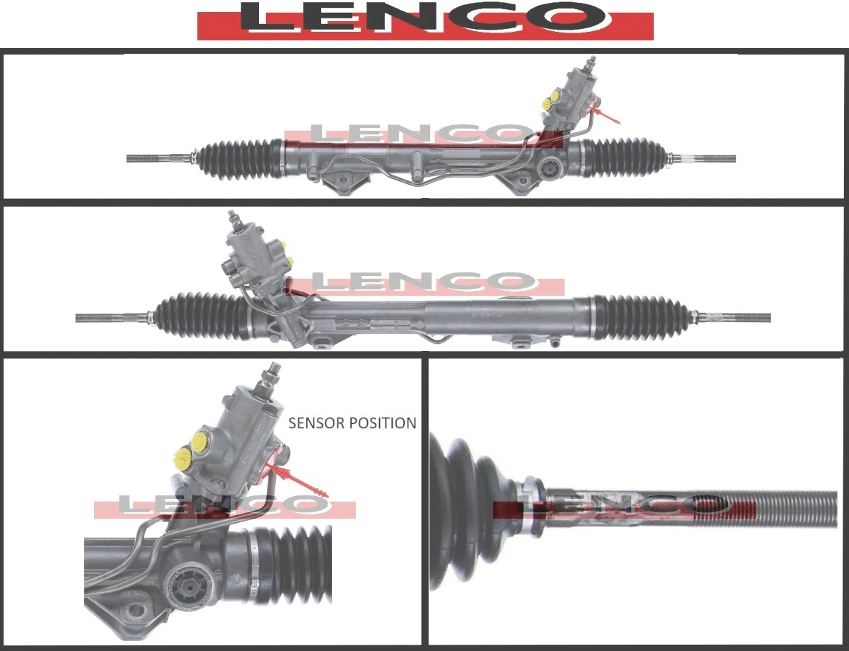 Crémaillère de direction LENCO SGA640L