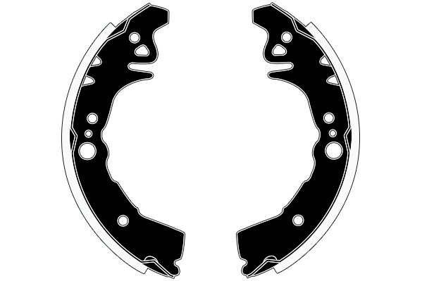 Jeu de mâchoires de frein RAICAM RA29110