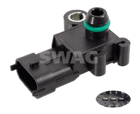 Capteur, pression de suralimentation SWAG 33 10 2195
