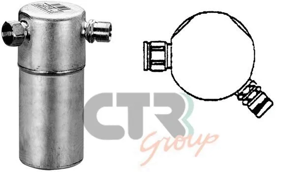 Filtre déshydratant, climatisation CTR 1211452