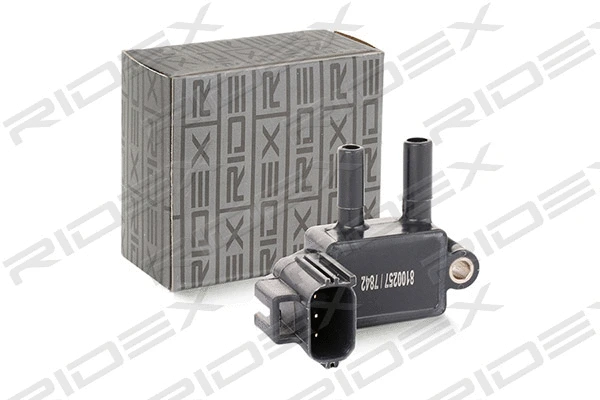 Capteur, pression des gaz échappement RIDEX 4272S0010