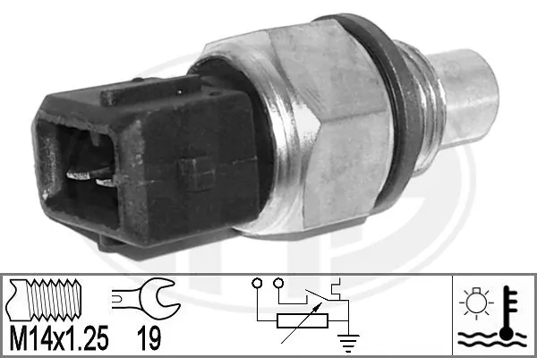 Sonde, température du liquide de refroidissement ERA 330874