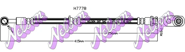 Flexible de frein KAWE H7778
