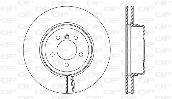 Disque de frein OPEN PARTS BDR2753.20