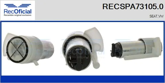Pompe à carburant RECOFICIAL RECSPA73105.0