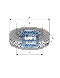 Filtre à air UFI 27.702.00