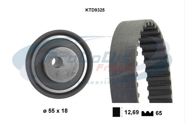 Kit de courroie crantée PROCODIS FRANCE KTD9325