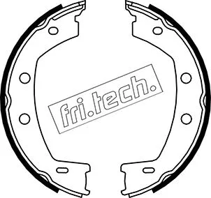 Jeu de mâchoires de frein, frein de stationnement fri.tech. 1092.312