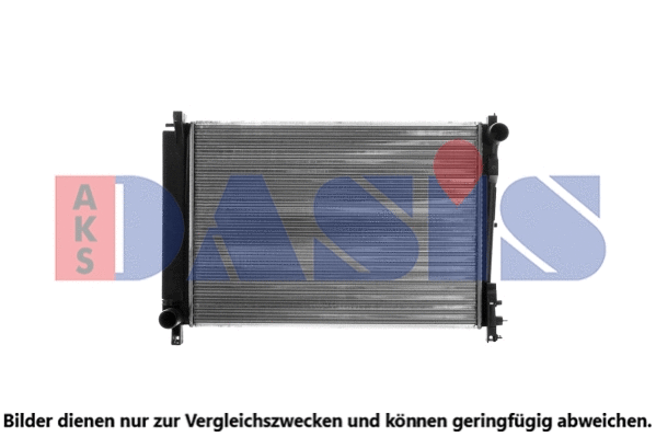 Radiateur, refroidissement du moteur AKS DASIS 520045N