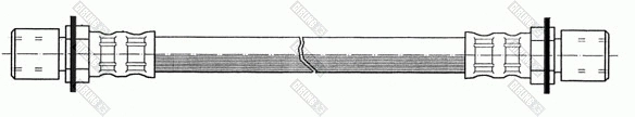 Flexible de frein GIRLING 9001201