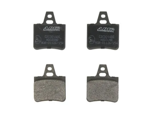 Kit de plaquettes de frein, frein à disque ABE C2C001ABE