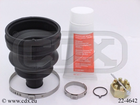 Jeu de joints-soufflets, arbre de commande CDX 22-4642