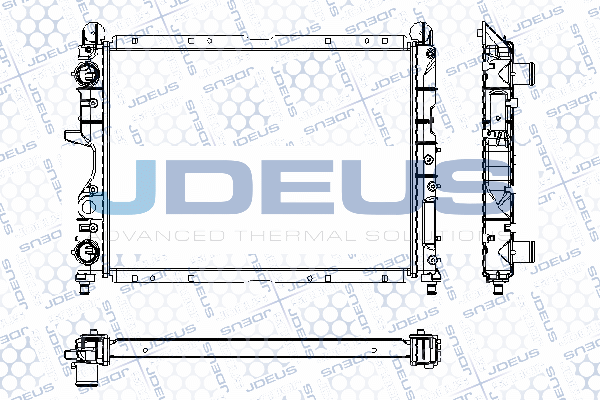 Radiateur, refroidissement du moteur JDEUS RA0110230