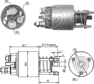 Contacteur, démarreur ZM ZM 4-395