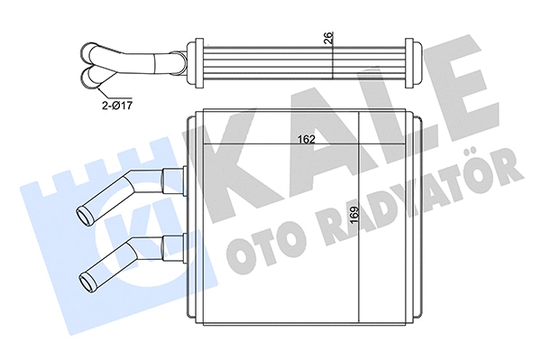 Système de chauffage KALE OTO RADYATÖR 346585