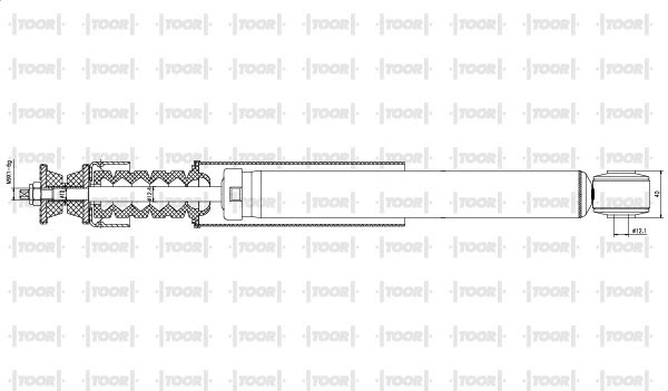 Amortisseur TOOR SG50820