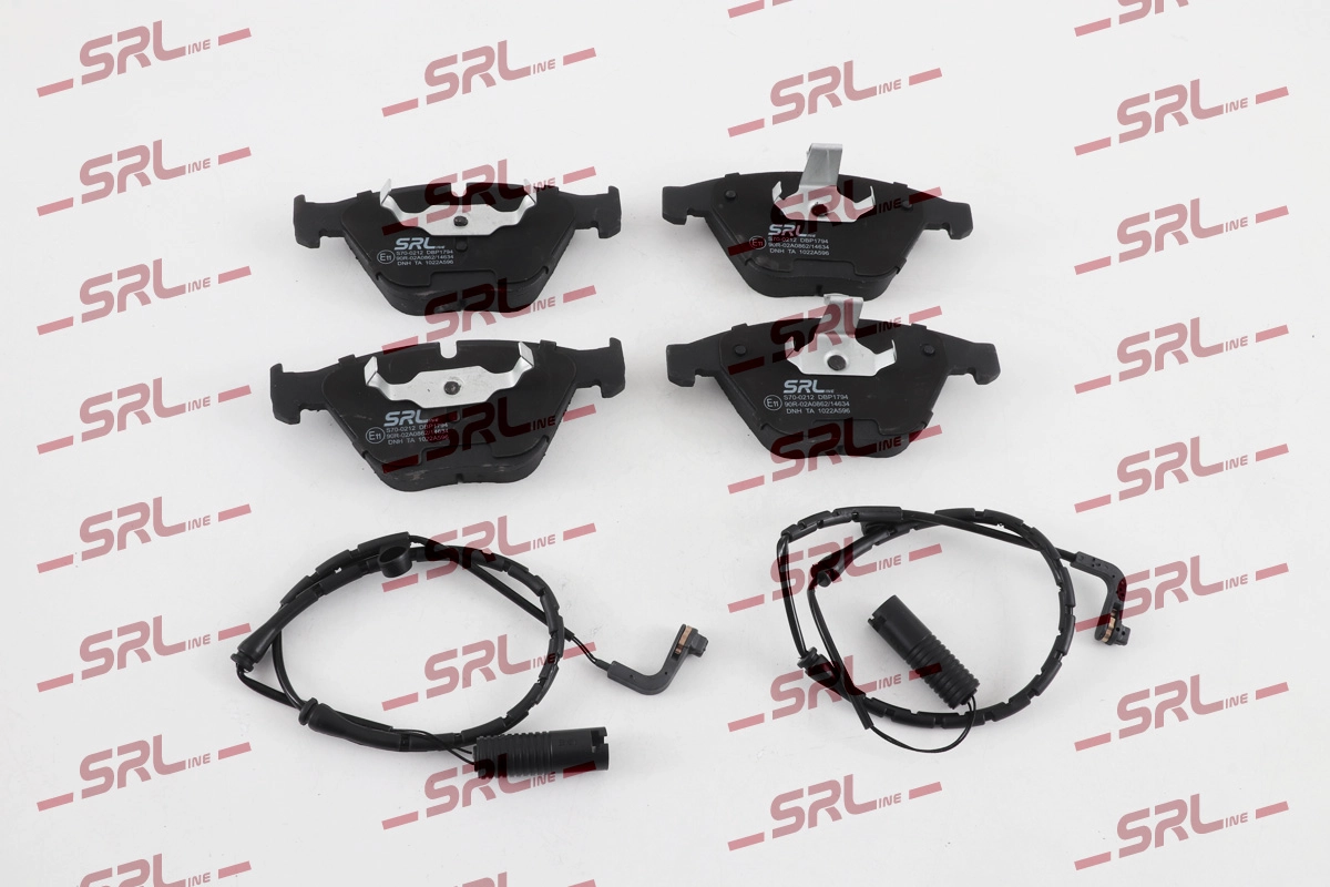 Kit de plaquettes de frein, frein à disque SRLine S70-0212