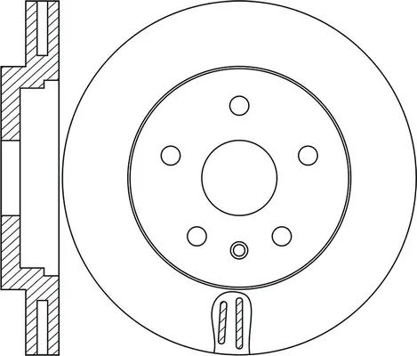 Disque de frein FIT FR0868V