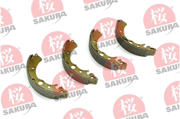 Jeu de mâchoires de frein SAKURA 602-40-6650