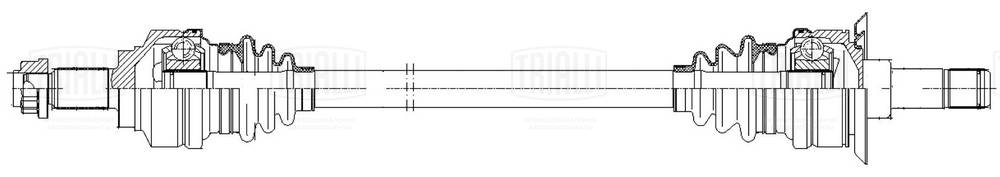 Arbre de transmission TRIALLI AR 2614