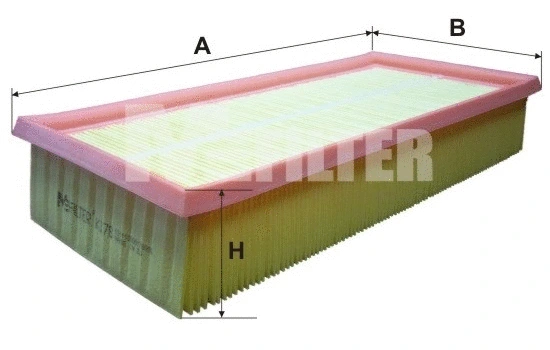 Filtre à air MFILTER K 178