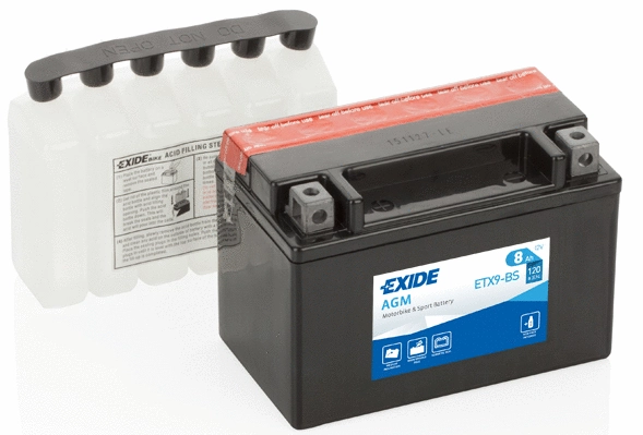 Batterie de démarrage TUDOR ETX9-BS