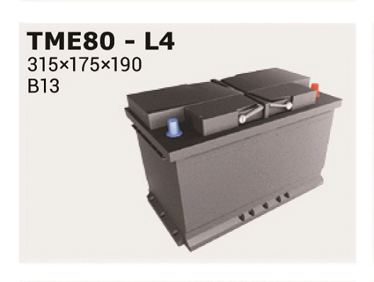 Batterie de démarrage IPSA TME80