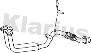 Tuyau d'échappement KLARIUS 301448