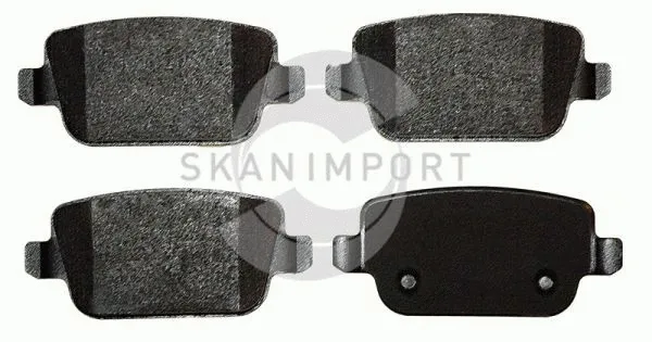 Kit de plaquettes de frein, frein à disque SKANIMPORT BH 4553