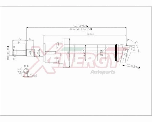 Amortisseur AP XENERGY X901332