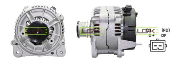 Alternateur LGK 441407