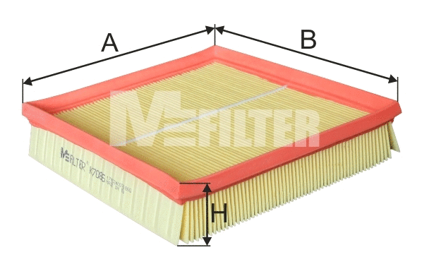 Filtre à air MFILTER K 7086