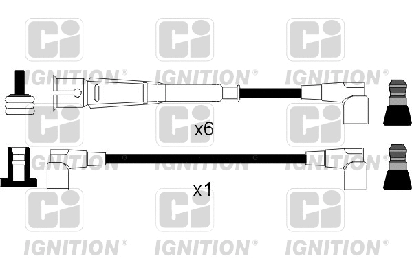 Kit de câbles d'allumage QUINTON HAZELL XC1019