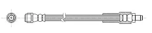 Flexible de frein Technika 49222